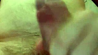 A gay newb gives a handjob and cums on cam