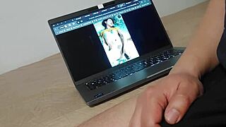 Finchicouple homage features crocs a gay man's cumming session!