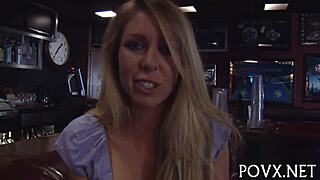 Teen starlets try their luck to be the best in blowjob scene