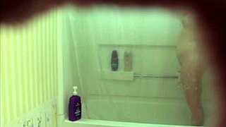 So we caught voyeuristic footage of our daughter taking a bath