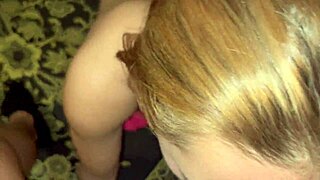 Rough face fuck of amateur babe while she swallows piss