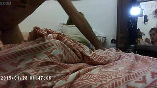 Big natural tits teenager gets the handjob then gets the cumshot