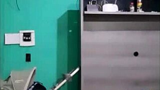 Latina mommy’s home made milking session