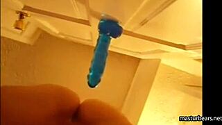 Teens Fuck: Alexis, 18,teen babe and Amateur enjoys blue dildo fuck and squirting on camera
