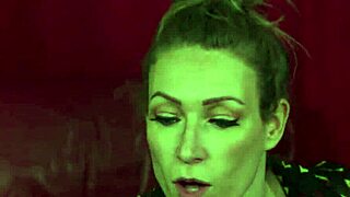 Classy milfs dominate guy in cfnm 3some with intense cock jerking action