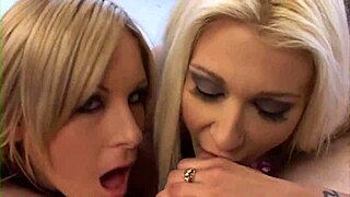 Cindy Crawford And Friend Suck Cock For Facial Cumshot