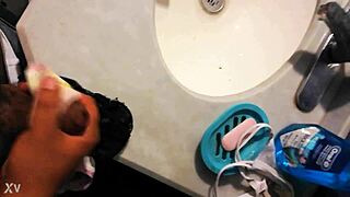 i have my sister-in-law's slut's used panties