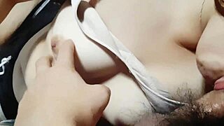 Sexy Babe Sloppy Blowjob Cum Mouth