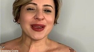 Cassiana Costa Delivers Intense Blowjob Leading To Cumshot