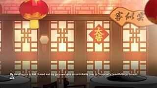 playing waifu fighter part one english in anime game