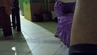 i watch my mom cook in the kitchen while jerking off in the living room, feeling the voyeur thrill of mexican amateurs