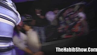 club night with diverse booty shaking