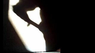 subtle shadow play with enticing self-pleasure