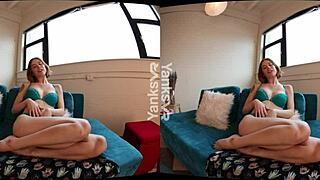 Pepper hart masturbates solo