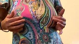 anna maria in new sundress, mature latina