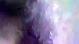 Morena passionately sucks a huge cock