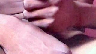 Achieving climax through self-pleasure