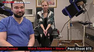 Officer Tampa Makes Student Ava Siren Suck Dick After Catching Her Masturbating in Classroom on Suckthepolicecom