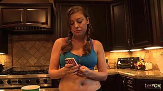 Using her powers to make the lesbian feel worthless but used up for anal sex