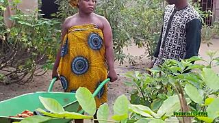 she got caught on her way back from the farm