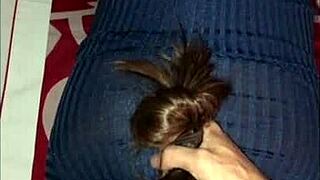 novia culona latina craves two cocks to moan