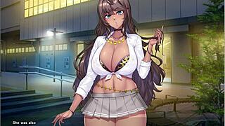 Overwhelmed with desire, I cum deep inside the hentai cheerleader in episode 4