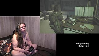 i'm naked playing resident evil 3 part 6