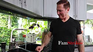 Steamy summer seduction with stepdaughter Chloe Rose in taboo encounter