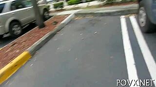 alby rydes feels intense pleasure in fresh pov fucking and sucking.