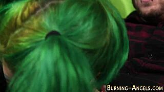 Alternative girl pounded