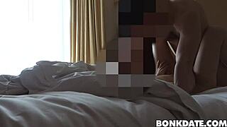 shy dating couple first sex tape!