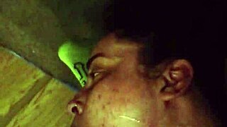 i give sloppy wet deepthroat blowjob to big black cock