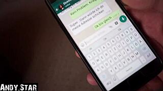 Young german redhead slut gives blowjob and gets spanked