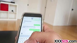 stepsis to stepbro: would you cum on my tits while i suck your cock hard