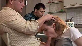 Frisky Buddy Screws Lover for Cash