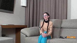 little 18+ bio and mike vegas fuck with deepthroat and cumshot