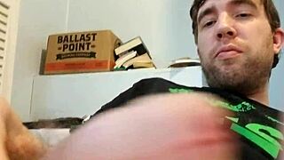 hey, check out this new jizzman with penis masturbation action
