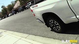 Yard Pig Pick Up Turns Into Wild Gay Group Action in Garden!