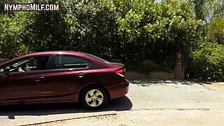 Bigtitted Nympho MILF Sucking Cock After Wild Ride