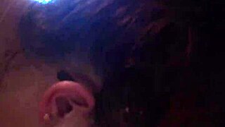 Smoking whore performs deepthroat blowjob and swallows during face fucking