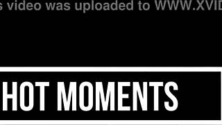 Fitness Chica Tries New Thong Lingerie After Shower, Big Tits Popping