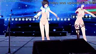Genshin Impact MMD Animation Featuring Yelan And Kafka