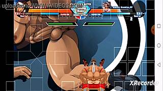 athena asamiya gets fucked by joe higashi in doggystyle missionary creampie cumshot