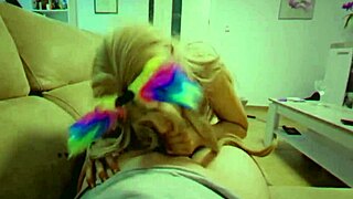 Young Latina with big ass jerks big cock before getting fucked doggystyle.