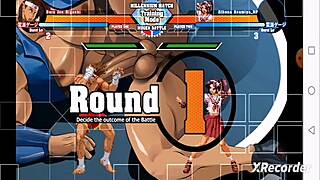 athena asamiya gets fucked by joe higashi in doggystyle missionary creampie cumshot