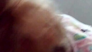 Blonde Slut Receives Intense Facial Cumshot