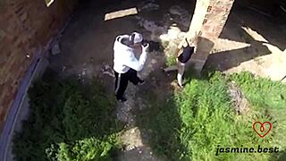 Finnish Girl Pounded Outdoor!