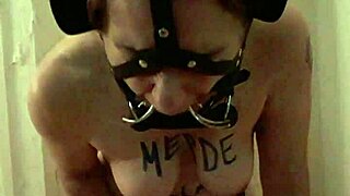 Self-humiliation session recorded