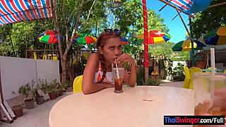 Thai Amateur Girlfriend With Big Ass Bent Over In Doggystyle Fucking By Her Big Cock Boyfriend