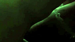 what's the maid doing with that big cock in her ass?